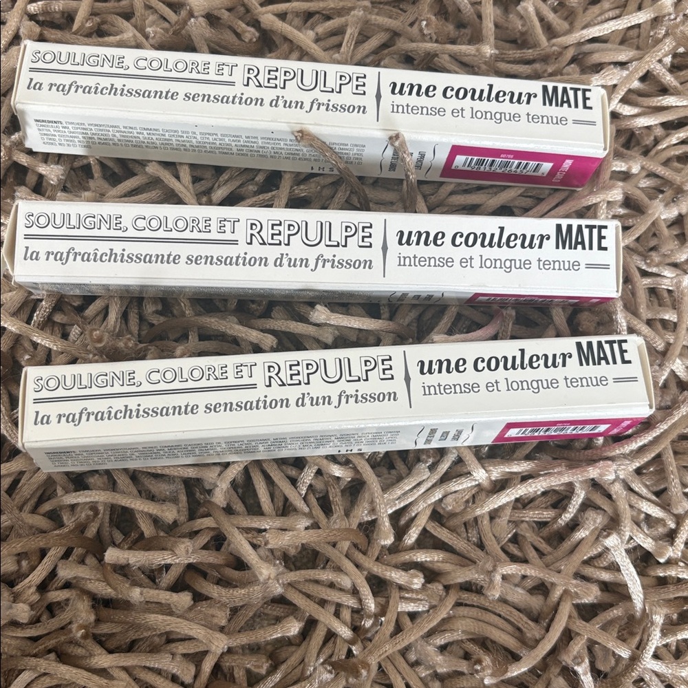 NEW 3 Buxom Full-On Lipstick Matte color - Montecarlo color - Picture 11 of 11